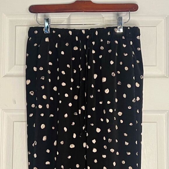 C by One Pull On Lightweight Dot Print Pants - Picture 2 of 4